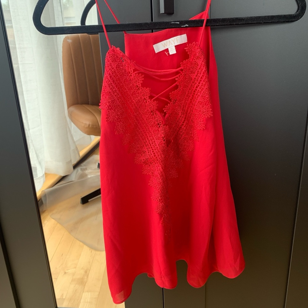 Wayf lace detail cami